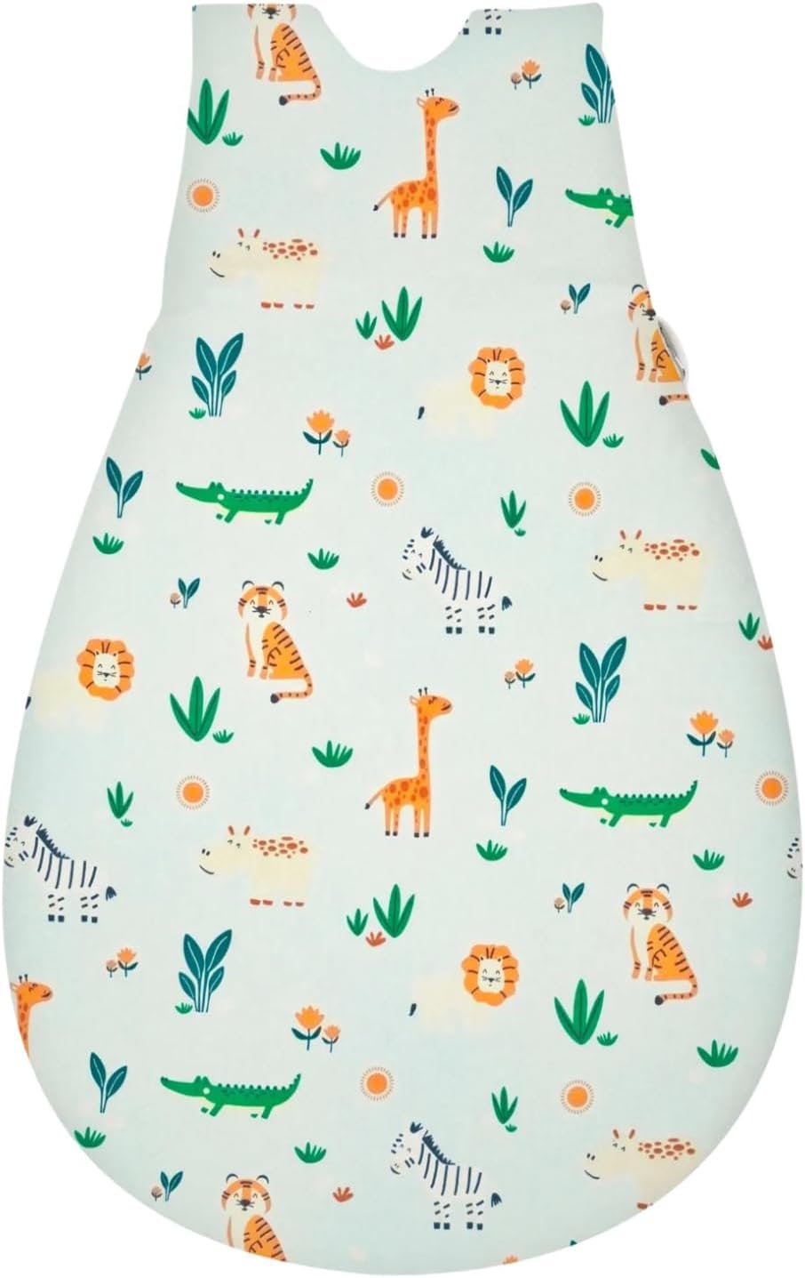 Alvi Baby-Mäxchen Aussensack Bio-Baumwolle Baby Schlafsack, 2.5 TOG, für Sommer und Winter, Ganzjahr