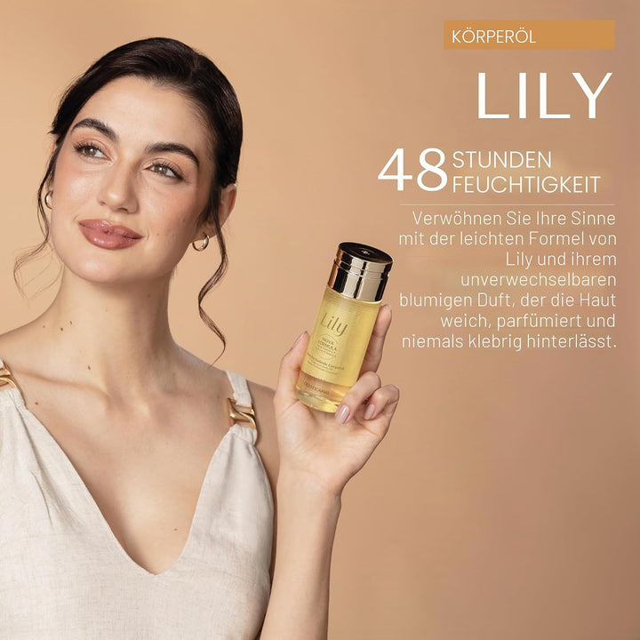 O Boticário Lily Parfümiertes Körperöl, Lotion für den Körper, spendet Feuchtigkeit und pflegt die H