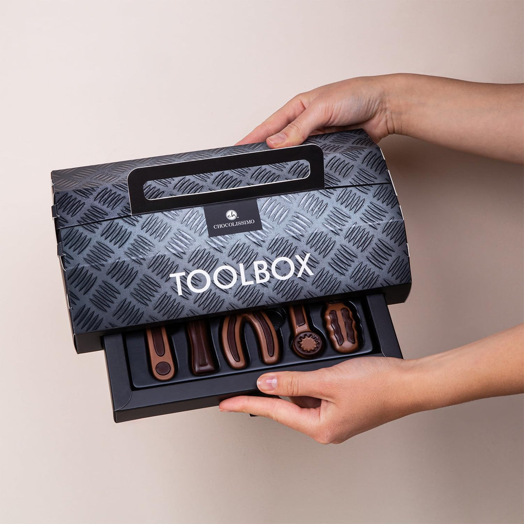 Toolbox - Werkzeuge aus Schokolade - Schokoladenwerkzeug | Geschenk | Mann | Männer | Vater | Väter