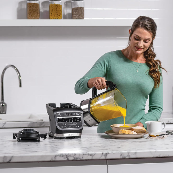 Ninja Mixer & Suppenkocher [HB150EU] Hitzebeständiger Glaskrug,