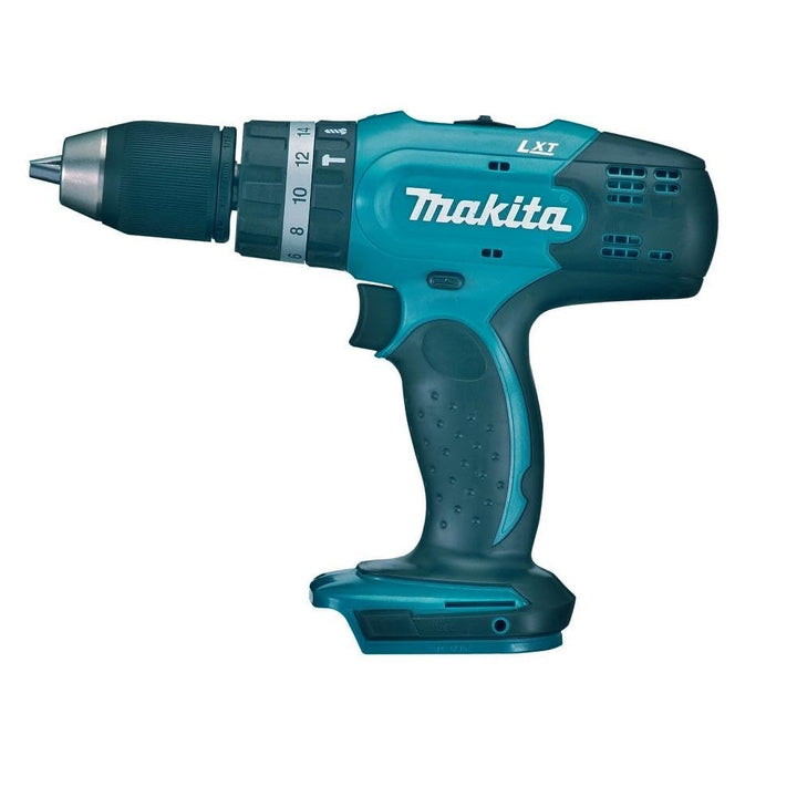 Makita Lithium-Ionen-Combi Drill, nur Gehäuse, DHP453Z, 1 W, 18 V, Blau, Silber, 7.9 x 23.2 x 22.7 c