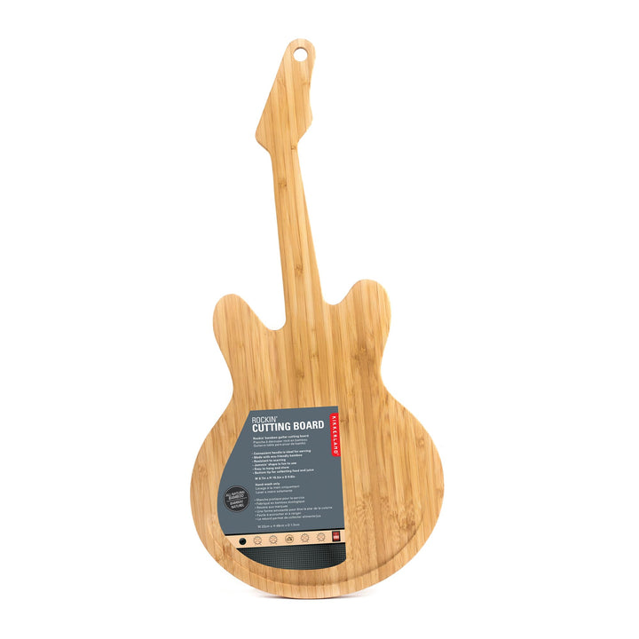 Kikkerland Brett Bambus Holz 22 x 1.5 x 49 cm Single, Single