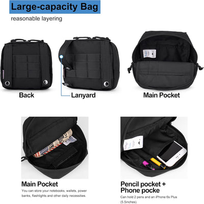 Mardingtop 28L Rucksack Taktischer Rucksack Wanderrucksack Trekkingrucksack Angelrucksack für Surviv