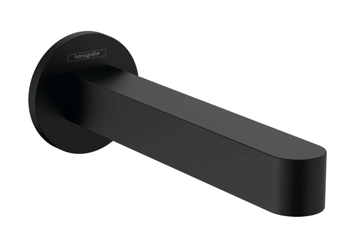 hansgrohe Wanneneinlauf Finoris, Wanneneinlauf Mattschwarz, Mattschwarz
