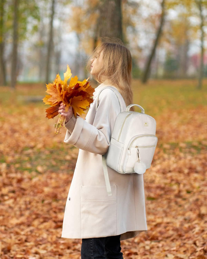 MATEIN Mini-Rucksack für Damen, modischer kleiner Geldbeutelrucksack mit USB-Ladeanschluss, leicht,