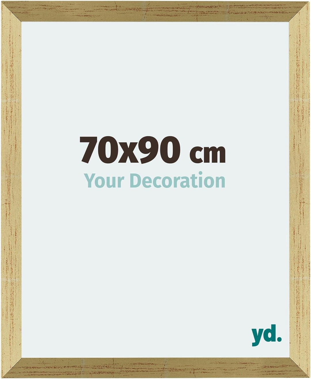 yd. Your Decoration - Bilderrahmen 70x90 cm - Bilderrahmen aus MDF mit Acrylglas - Antireflex - Ausg