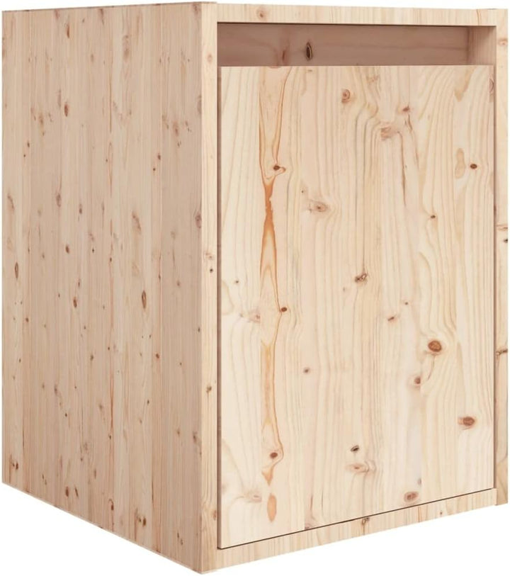 homiuse Wohnzimmer TV-Schränke 3 STK. Massivholz Kiefer Klassischen TV Schrank Set Wohnzimmer MöBel