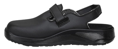 ELTEN Clog Michel Black ESD OB, Damen und Herren, Textil, leicht, klassisch, Schwarz 44 EU, 44 EU