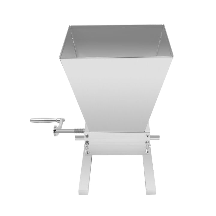 Getreidemühle, 4L Manueller Getreidebrecher/Malzmühle, Getreideschrotmühle, Ausgestattet mit 2 Alumi