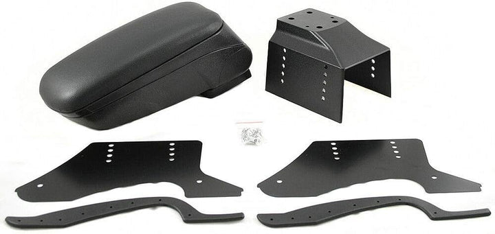 Universal Auto Armlehne Box Mittelkonsole zentrale Aufbewahrungsbox Schiebetr Kunstleder Staufach Au