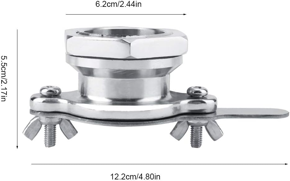 TOPINCN Honey Gate Valve Edelstahl Honey Extractor Bienenzuchtwerkzeuge Extractor Abfüllanlagen Bien