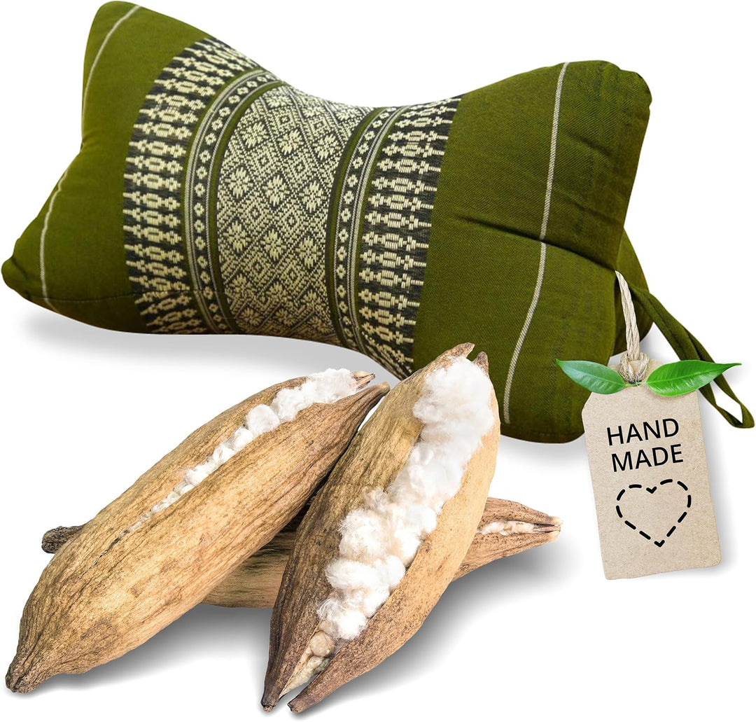 livasia Nackenstützkissen Knochenkissen - Ø 15x32cm - Nackenkissen Knochenform, Sofakissen, Lesekiss