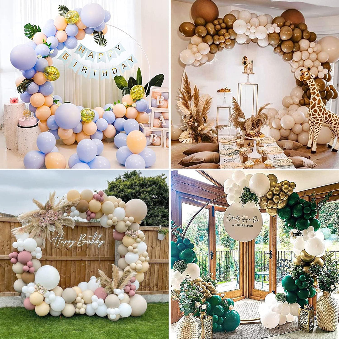 1.5M Metall Luftballon Bogen Kit,DIY Gebogene Bögen,Eisen Hochzeitsbogen,DIY Metall Runde Ballon Bog