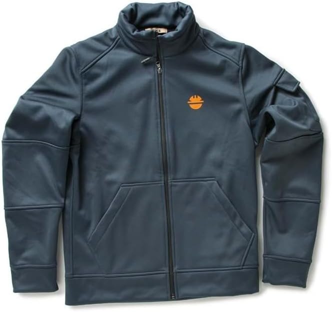 SUDADERAS FEAT azul-polvo SOFTSHELL Talla: L