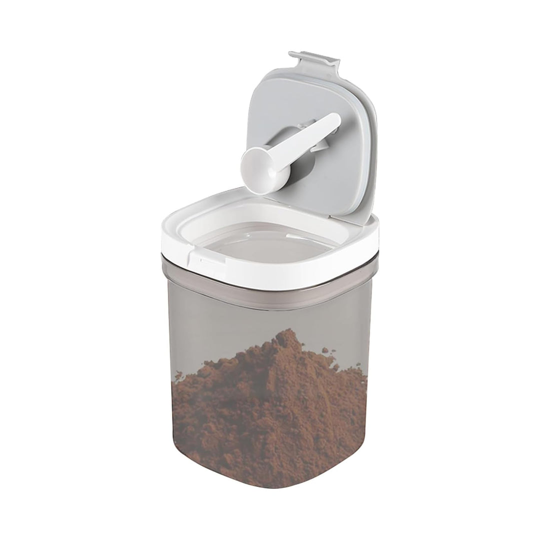 Kaffeedose Bohnen 1300ml Vorratsgläser mit Deckel Luftdicht Behälter Kaffeepads Dose zur Aufbewahrun