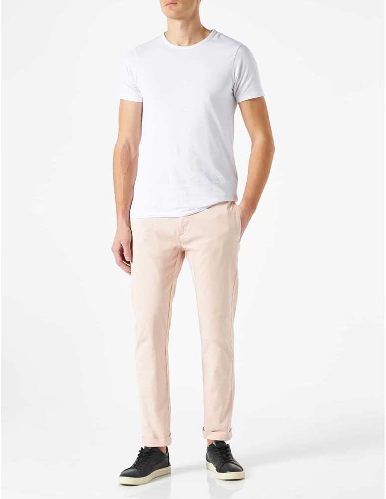 HUGO Herren Hose 31W / 32L Light/Pastel Pink683, 32W / 32L