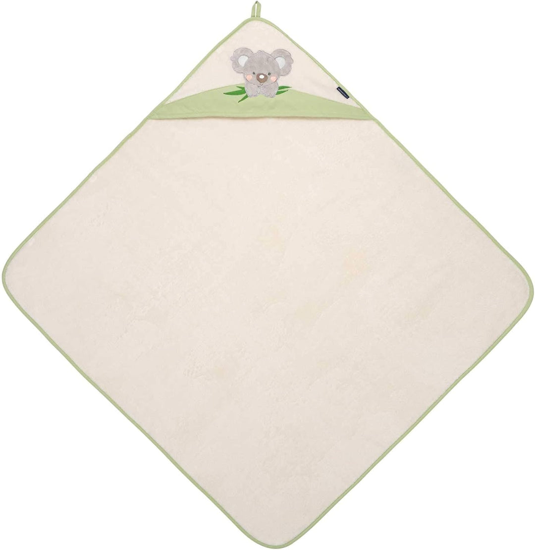 Morgenstern Kinder Kapuzenhandtuch 100x100 Koala grün, Grün