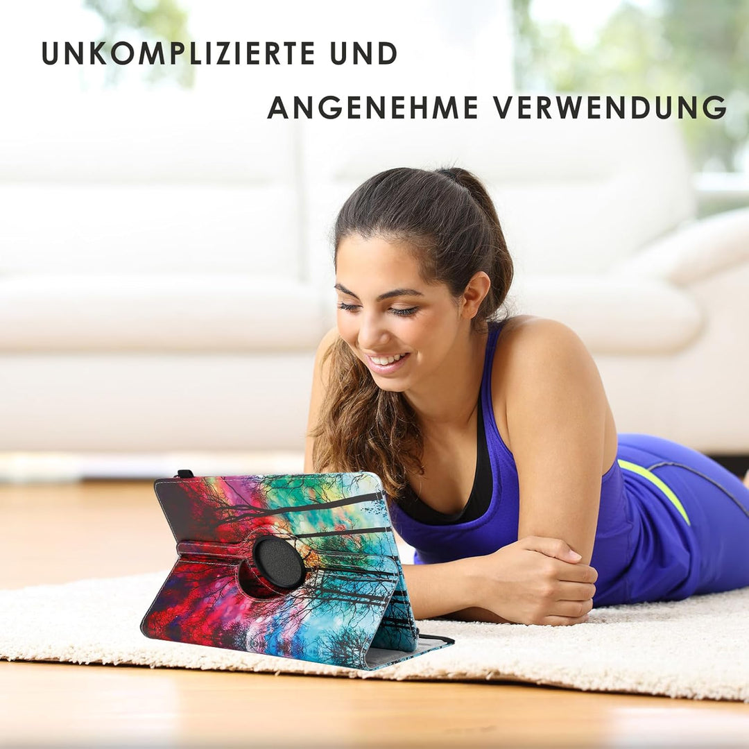Revolutionäre 360-Grad-Drehung - die ultimative Tablet-Hülle für unvergleichliche Flexibilität kompa