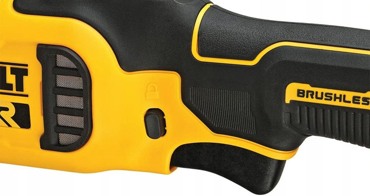 Dewalt DCM849N-XJ Pulidora para Metal rotativa escobillas XR 18V sin cargador/batería, gelb