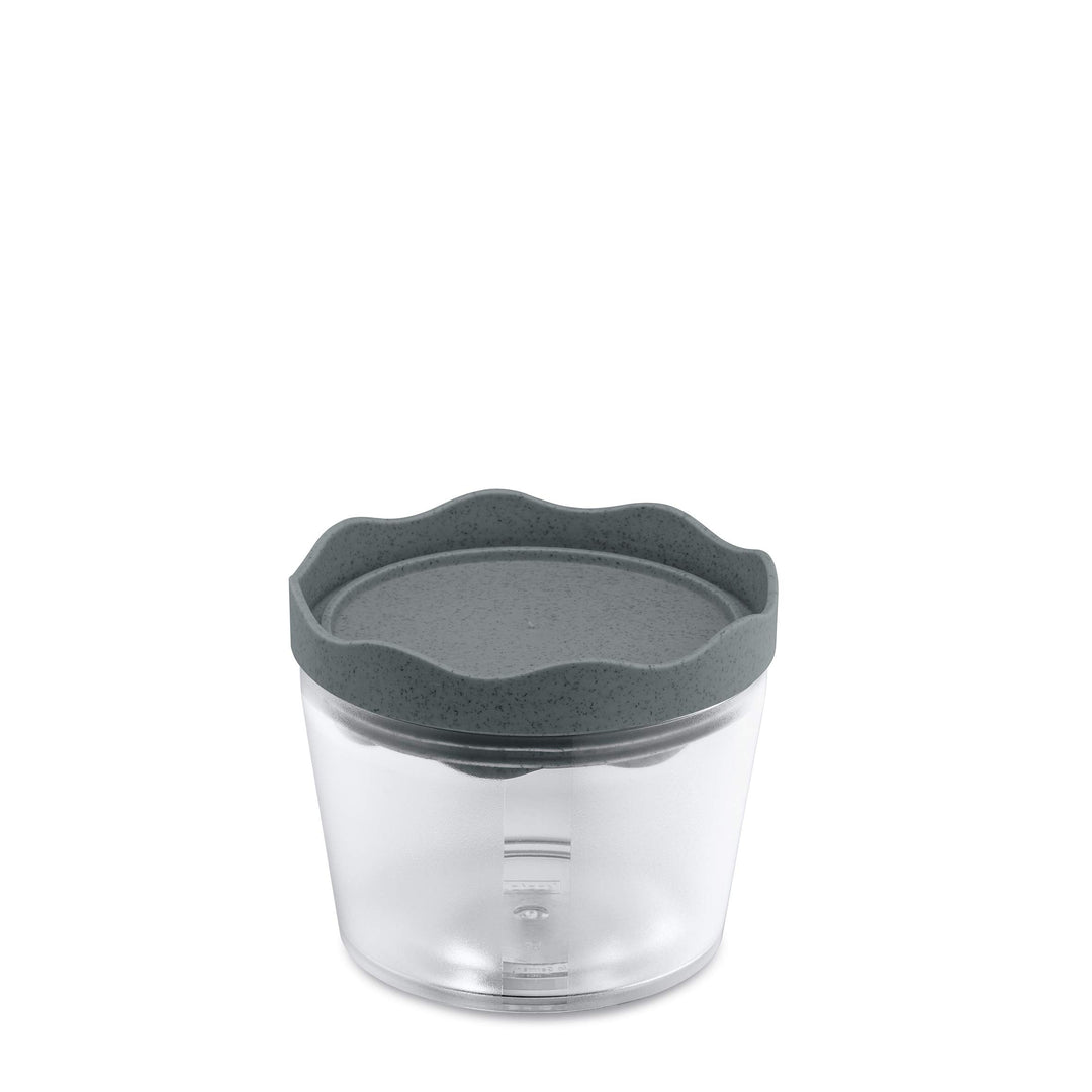 Koziol Vorratsdose, Behälter, Zucker, Tee, Kaffee, Reis, Mehl, Bio-Dunkelgrau, S-300 ml S-300ml Orga