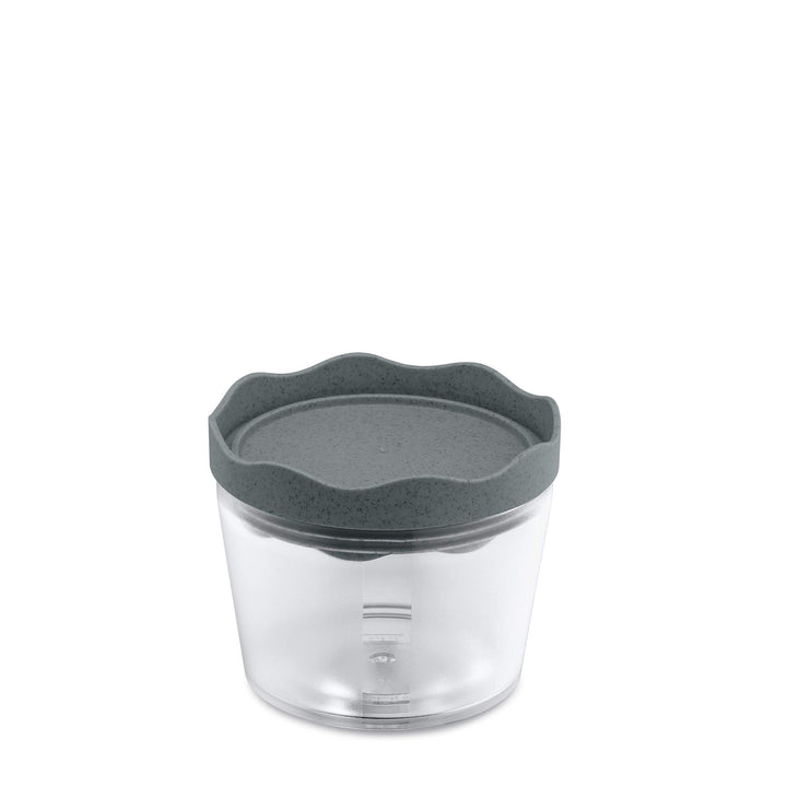 Koziol Vorratsdose, Behälter, Zucker, Tee, Kaffee, Reis, Mehl, Bio-Dunkelgrau, S-300 ml S-300ml Orga
