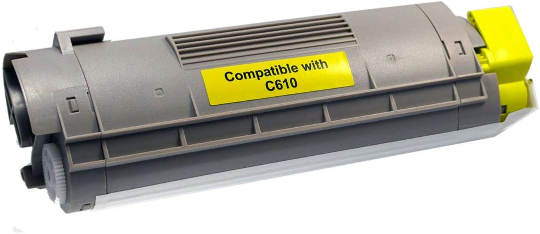 OBV 4X kompatibler Toner für Oki C610 C610cdn C610dn C610dtn C610n schwarz, Cyan, Magenta, gelb