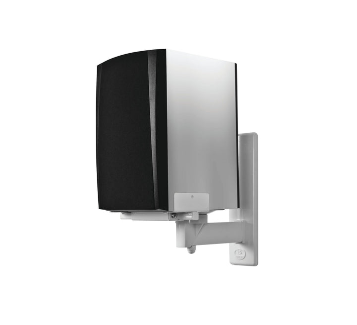 B-Tech - BT77 - Ultragrip ProTM Wandhalterung für Lautsprecher, neig- und schwenkbar, Weiss (Paar) S