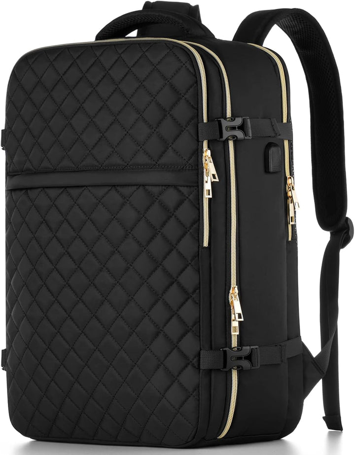 Reiserucksack, Rucksack Handgepäck Flugzeug, Ryanair Handgepäck 46x31x20, mit 17.3 Zoll Laptopfach u