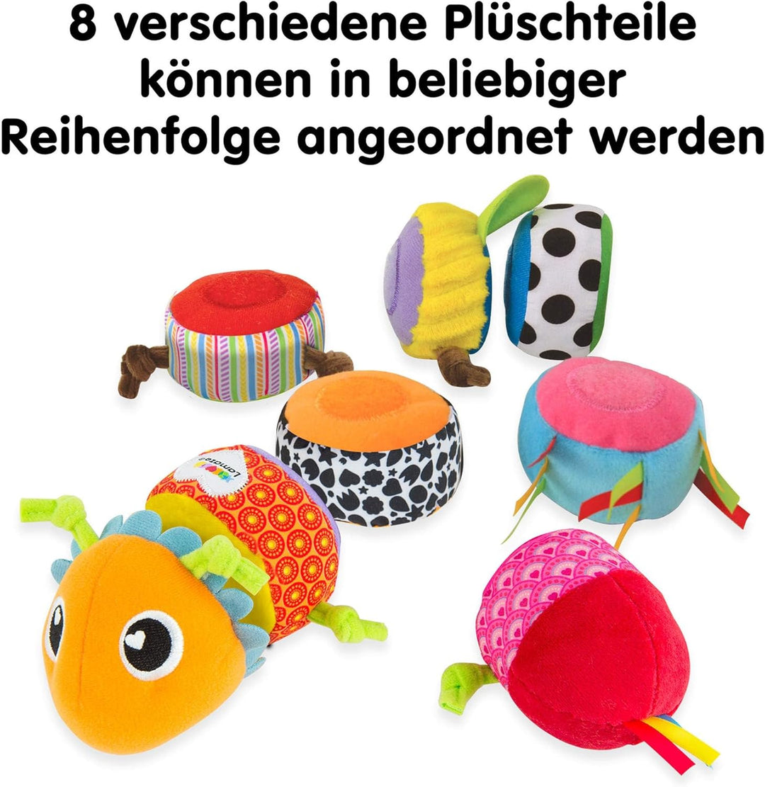 Lamaze Mix & Match Caterpillar Kuscheltier für Baby, Babys Aktivität Sortierspielzeug, für neue Elte