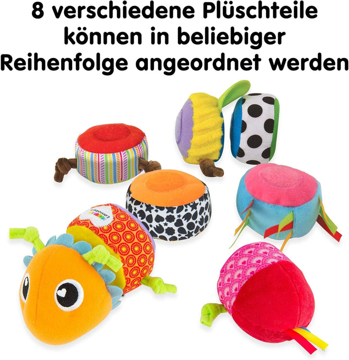 Lamaze Mix & Match Caterpillar Kuscheltier für Baby, Babys Aktivität Sortierspielzeug, für neue Elte