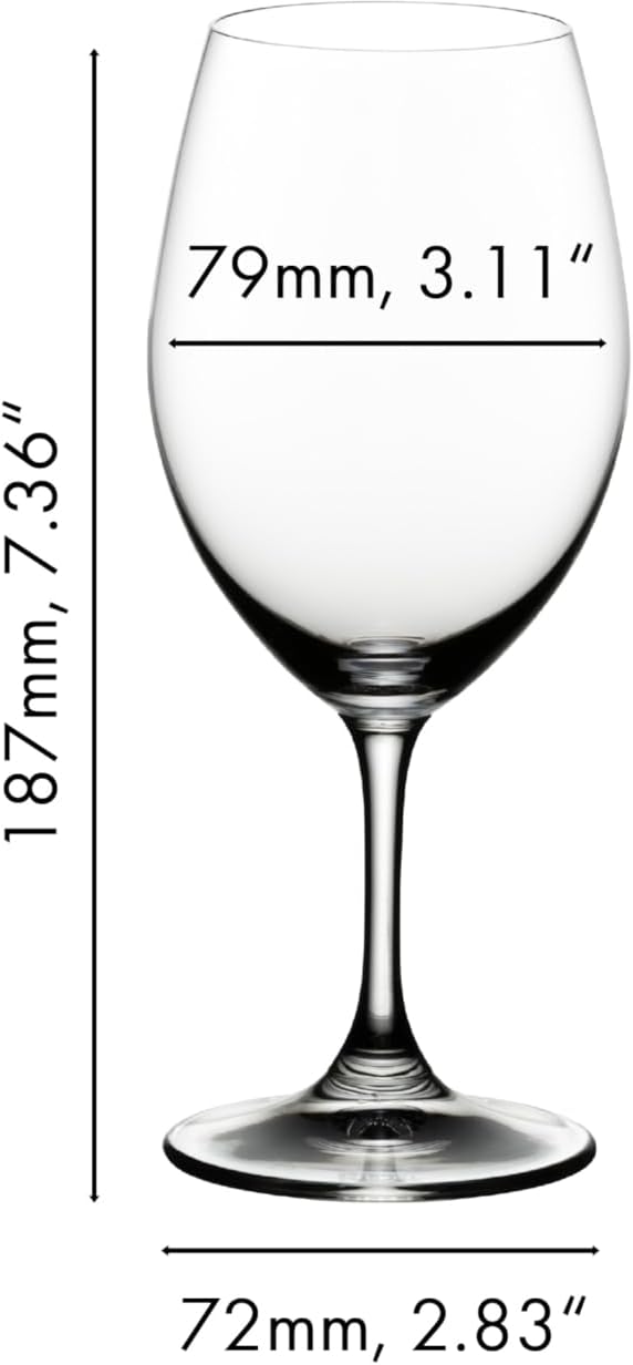 RIEDEL Ouverture Weiss-, Rotwein- und Champagnergläser, transparent, 12 Stück Farblos Set of 12, Far