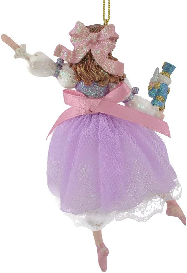 Nutcracker Suite Clara Christmas Tree Ornament 6 Inch C7654C New