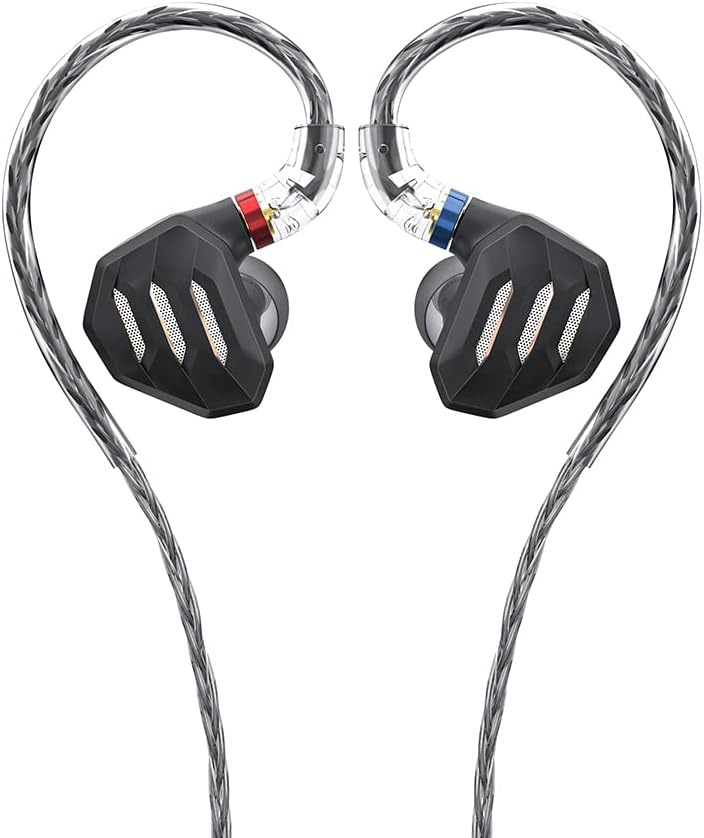 FIIO FH7S In-Ear-Kopfhörer Hochleistungs-1DD+4BA Hybrid-Technologie IEM-Ohrhörer mit 3,5/4,4 mm Stec