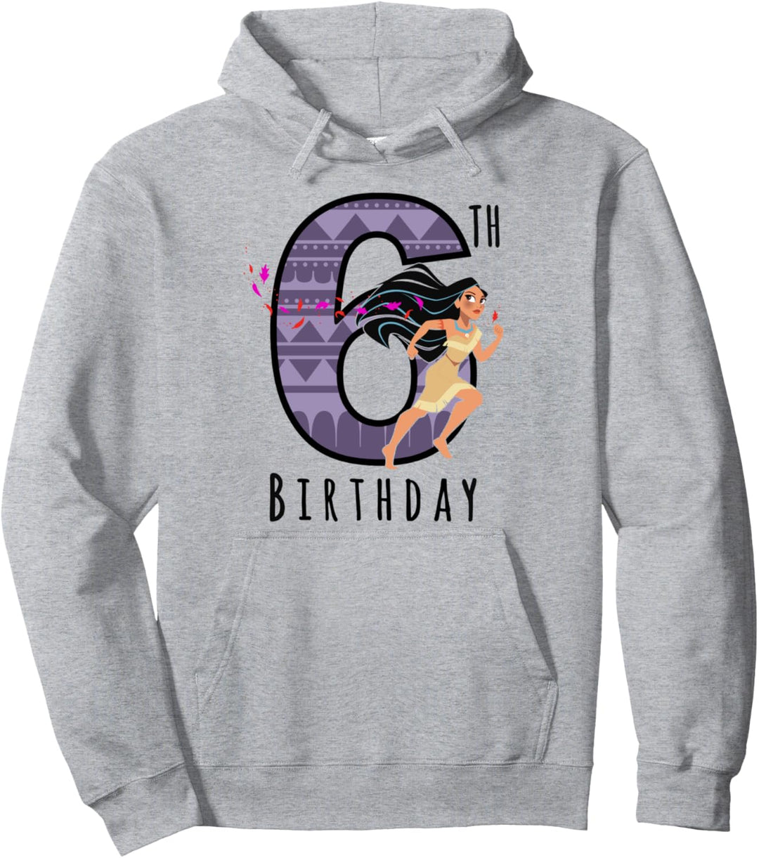 Disney Pocahontas Sixth Birthday Portrait Pullover Hoodie