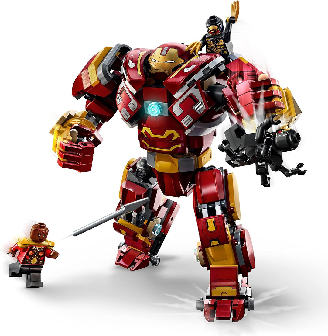 LEGO Marvel The Hulkbuster: Die Schlacht von Wakanda 76247, Actionfigur, baubares Spielzeug mit Hulk
