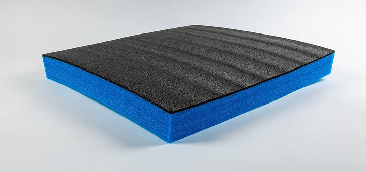 TYGR Multilayer Schaumstoff 600x600x70 blau für Werkzeug, Kamera & Co. | Einfaches Bearbeiten | Werk
