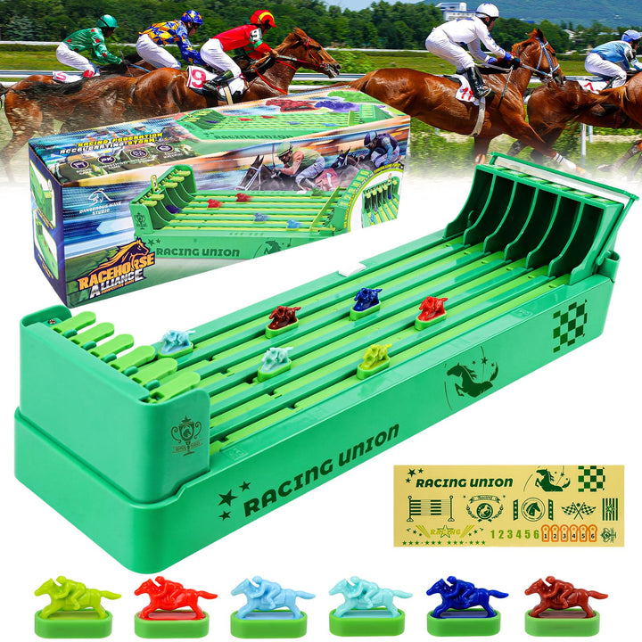 xinrongda Pferderennen Spiel Elektrisch, Horse Racing Game, Tabletop Pferde Spiele, Pferderennen Tis