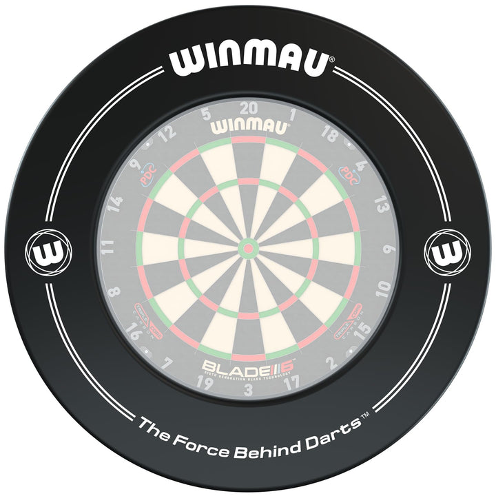 Winmau Dartboard Auffangring Einheitsgrösse Schwarz, Einheitsgrösse Schwarz