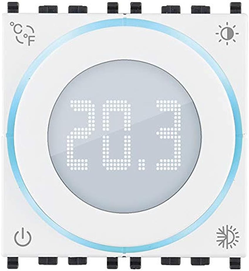 VIMAR 02973.B Smart WiFi Thermostat Bluetooth Stromversorgung 100-240V LED Hintergrundbeleuchtung 2
