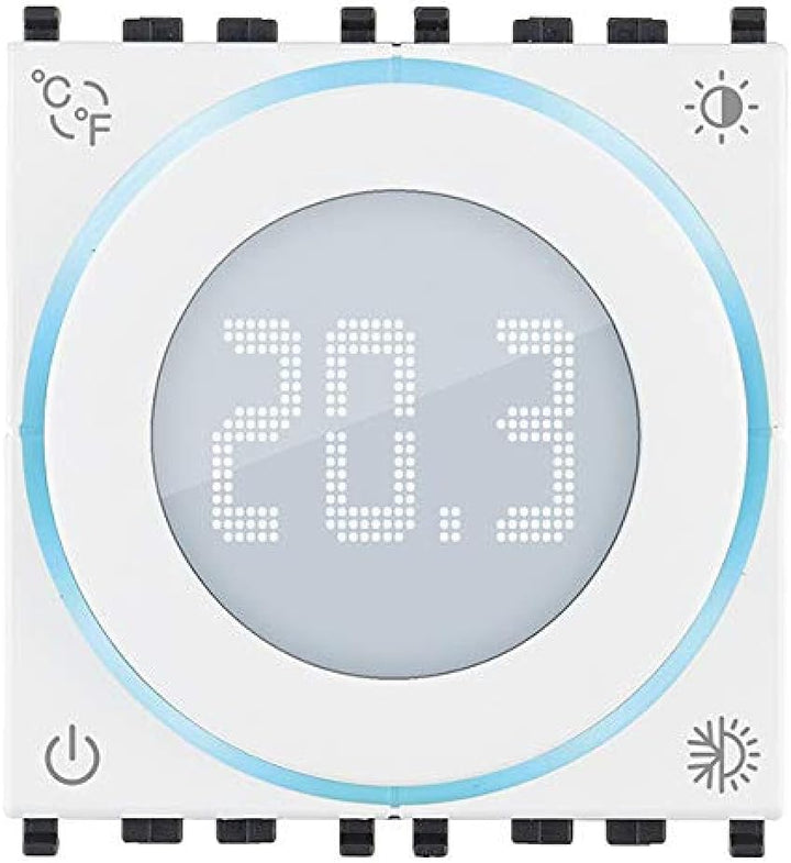 VIMAR 02973.B Smart WiFi Thermostat Bluetooth Stromversorgung 100-240V LED Hintergrundbeleuchtung 2