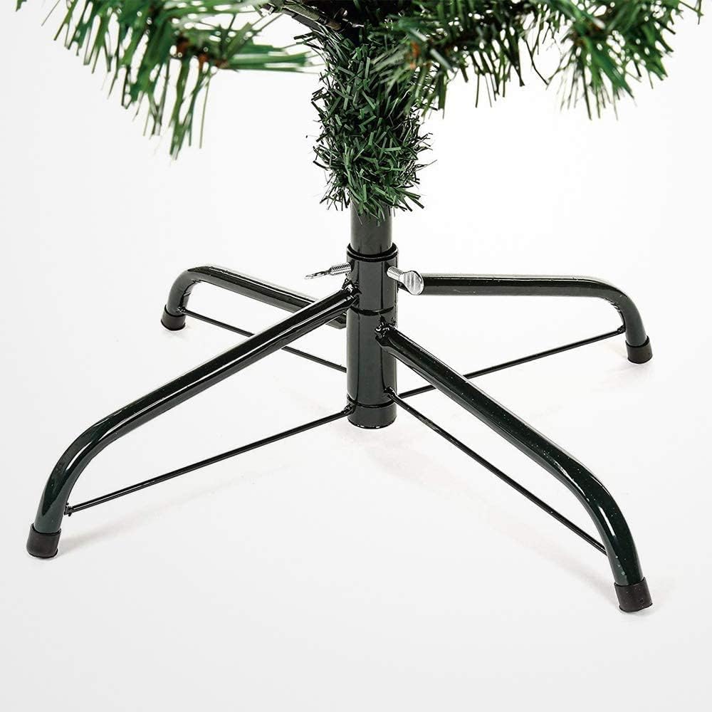 SHAVINGFUN Künstlicher Weihnachtsbaum,PVC Weihnachtsbaum,mit 600 Spitzen und Schnellaufbau Klapp-Sch