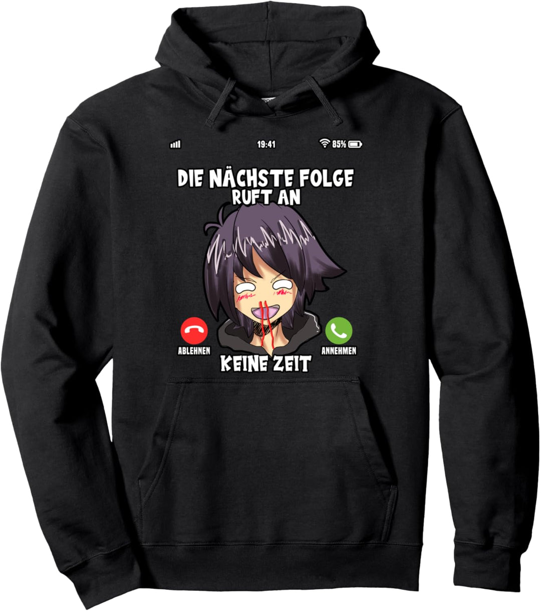 Anime Handy Anruf Die nächste Folge ruft Serie Film Otaku Pullover Hoodie
