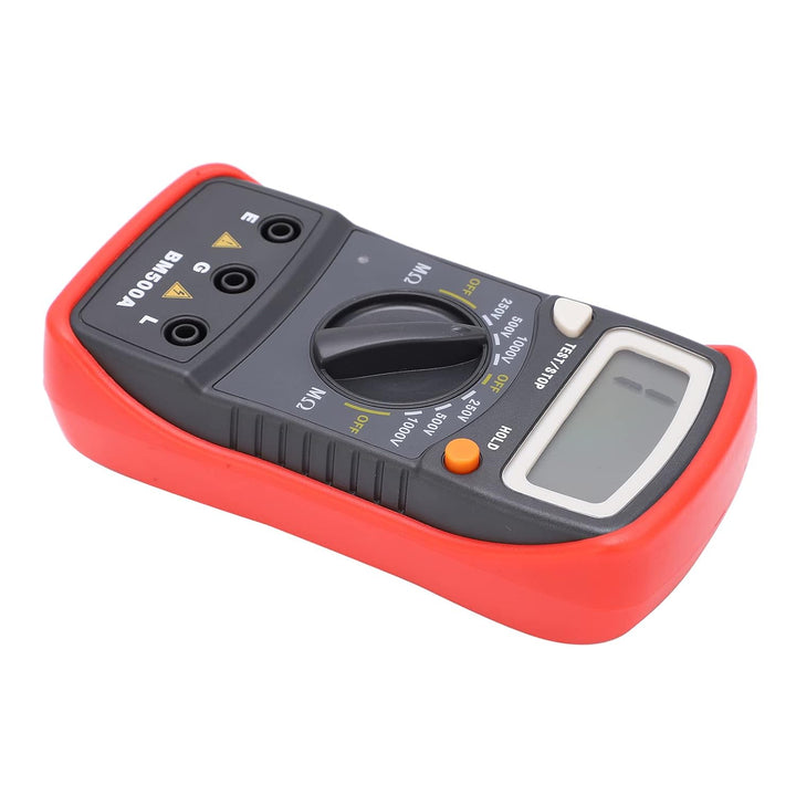 BM500A 250 V/500 V/1000 V Elektronisches Megohmmeter, Digitales Isolationswiderstandsmessgerät Megoh