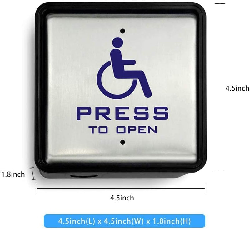 Olide Handicap Türöffner, für Behinderte Menschen, niedriger Energieverbrauch Ada Schwingtür Operato