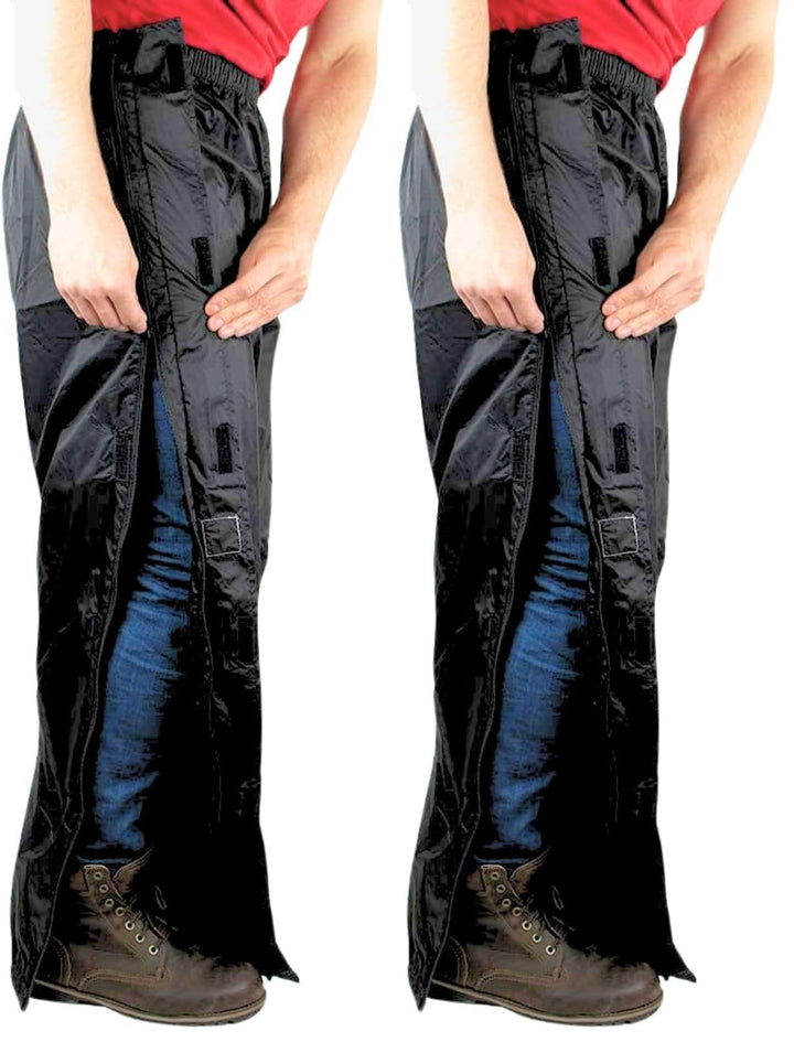 HOCK Regenhose Unisex für den bequemen Einstieg - Mit 2-Wege-Reissverschluss und Atmungsaktiv - Extr