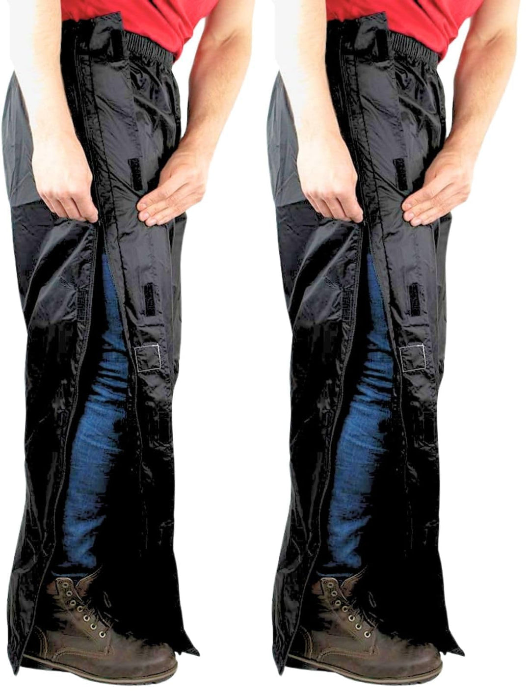 HOCK Regenhose Unisex für den bequemen Einstieg - Mit 2-Wege-Reissverschluss und Atmungsaktiv - Extr