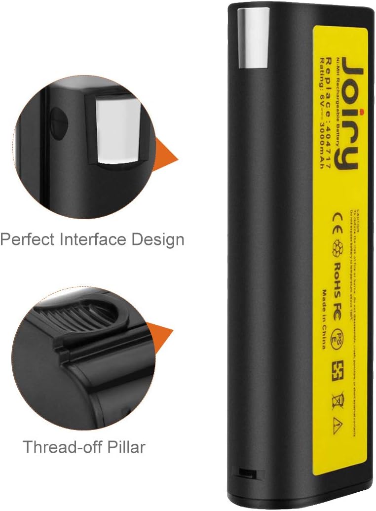 2X Joiry 6V 3.5Ah NI-MH Replacement Batterie Ersetzen für Paslode IM350 Arbeitet mit Paslode Nailers