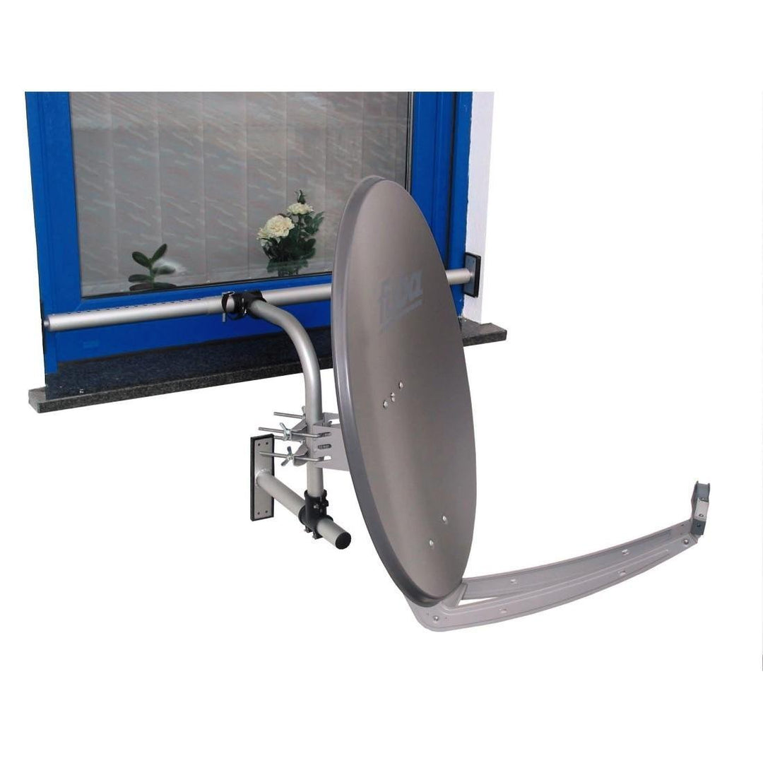 Kabel-Tec-Hauch Easymount DIY 1 Halterungssystem für Satellitenantennen Single, Single