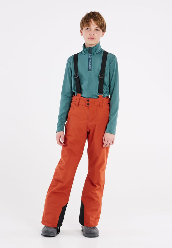 Protest Girls Skijacke Sally JR 152 Brick Orange, 152 Brick Orange