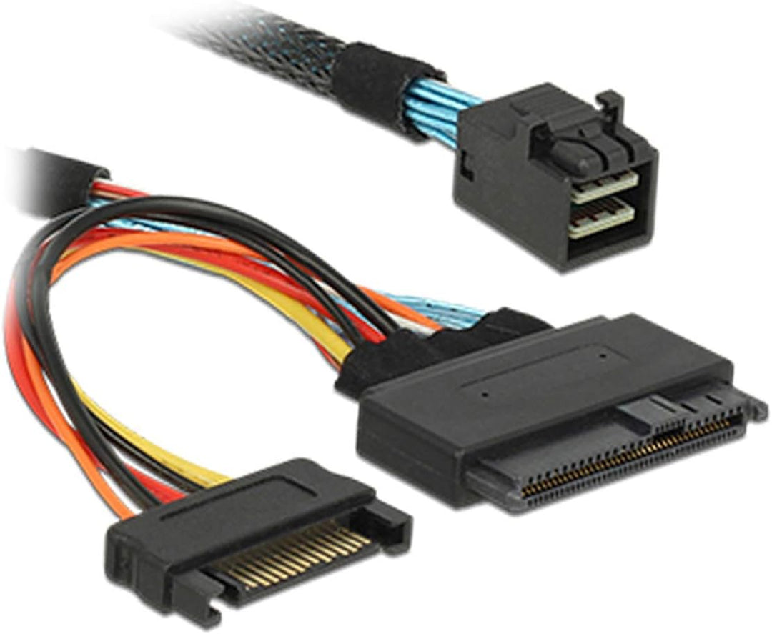 Cablecc U.2 U2 SFF-8639 NVME PCIe SSD Kabel für Mainboard Intel SSD 750 p3600 p3700 M.2 SFF-8643 Min